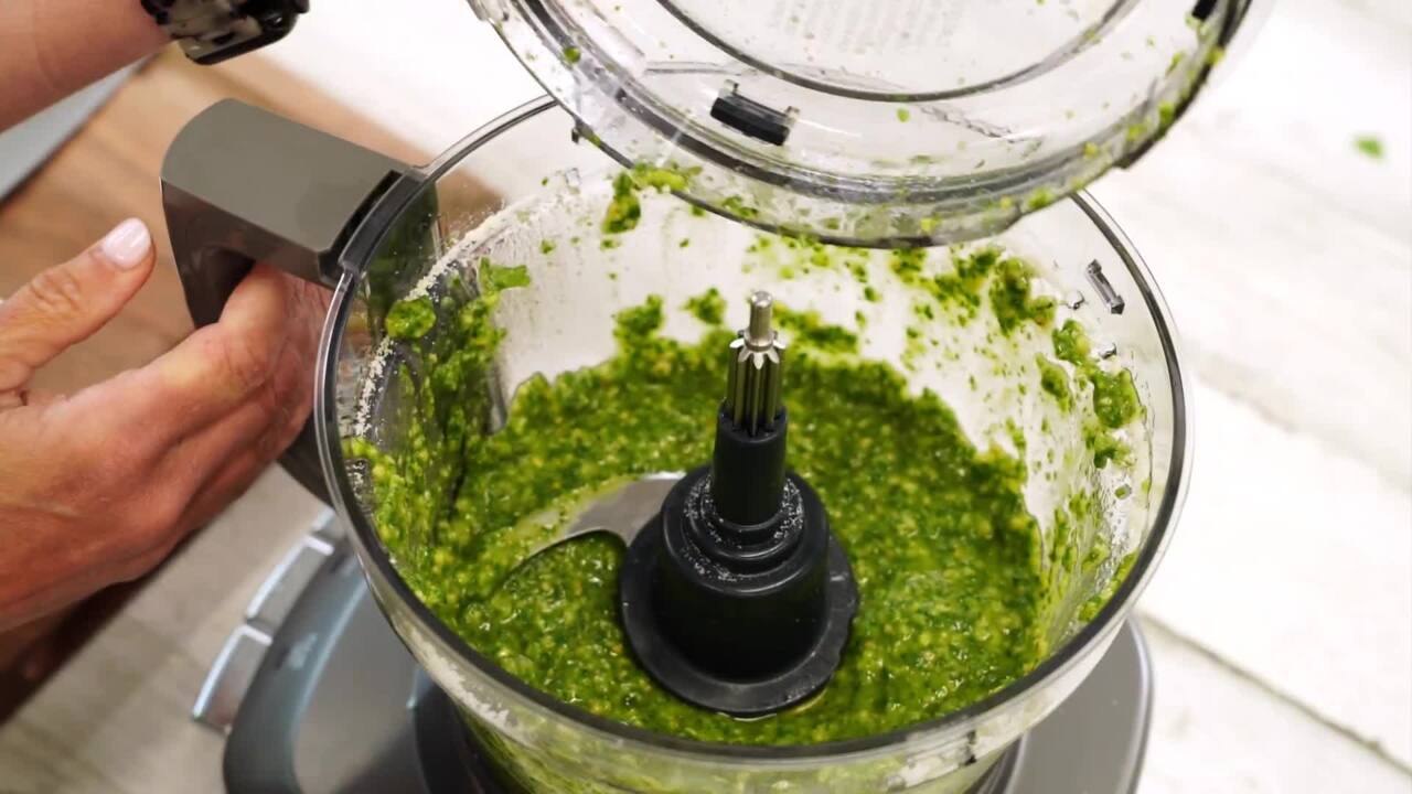 How to Make Basil Pesto