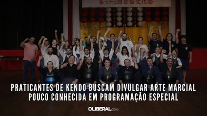 Praticantes de kendo buscam divulgar arte marcial pouco conhecida em programação especial