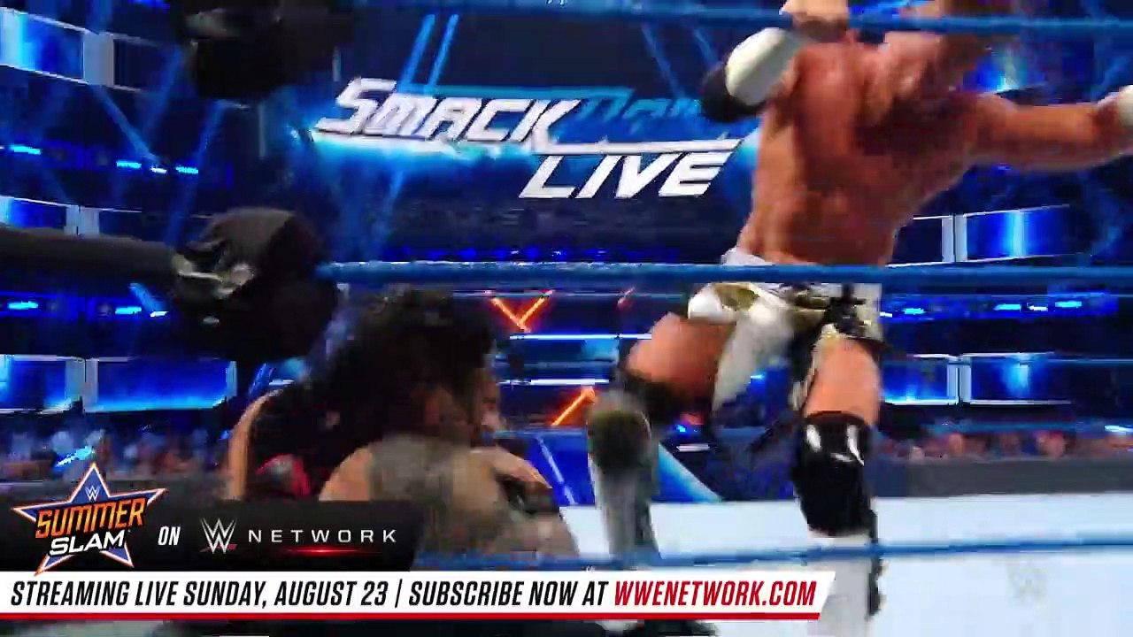 FULL MATCH - Roman Reigns vs. Murphy_ SmackDown LIVE_ August 13_ 2019(720P_HD)