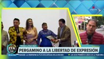 Periodista Atalo Mata Othón recibe reconocimiento