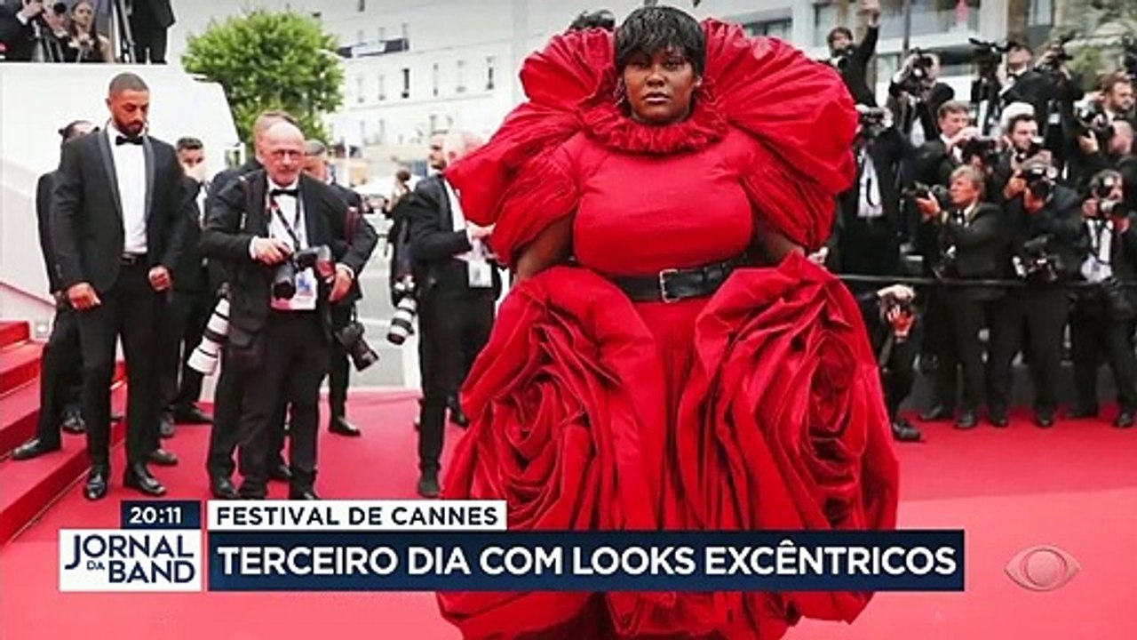 Festival de Cannes tem looks excêntricos 19/05/2023 17:11:09