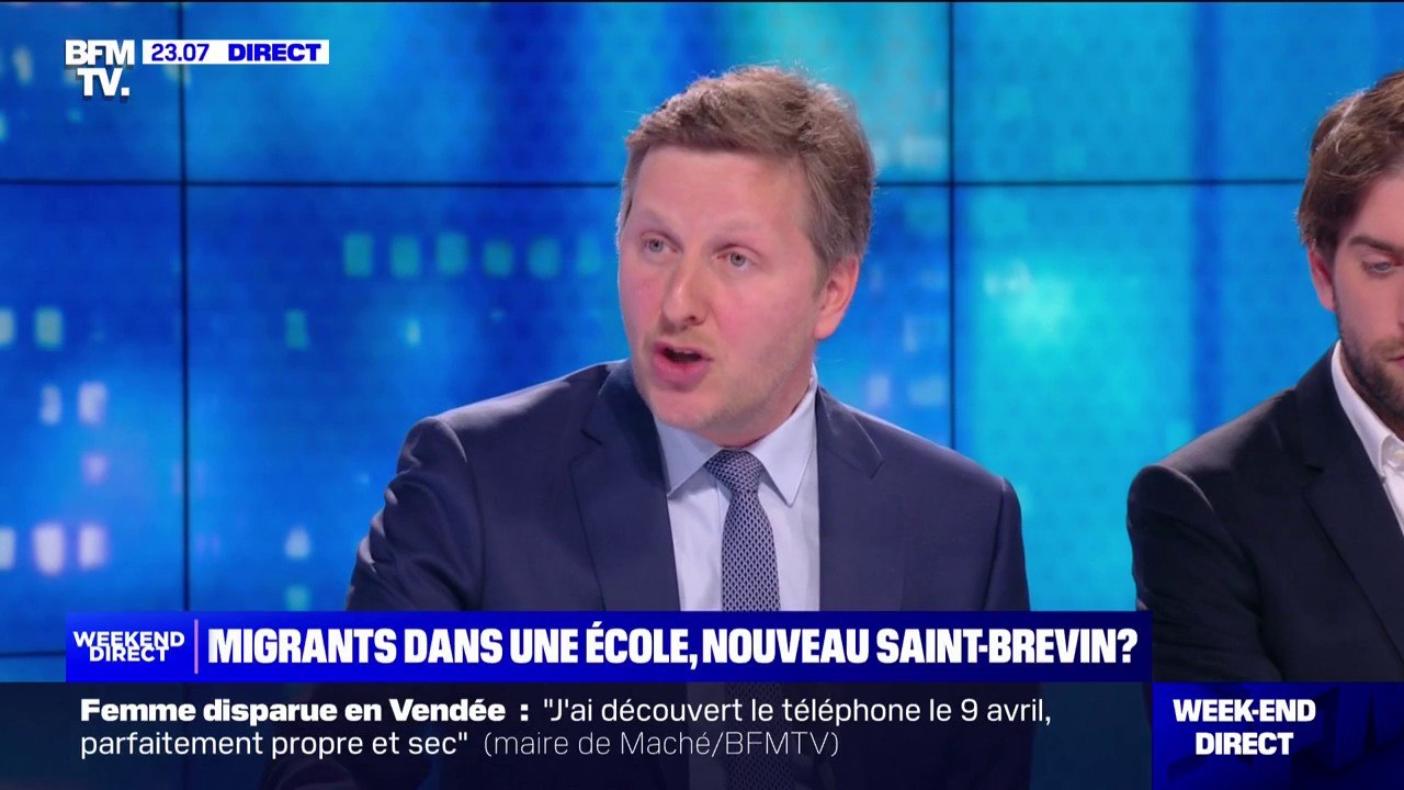 Migrants dans une école désaffectée à Paris: "La mairie du 16e arrondissement alerte depuis des années sur ce lieu" explique Gilles Mentré (LR)