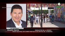 Absalón García habla de la crisis nacional en campo por falta de apoyos del Gobierno