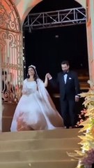 حميد الشاعري يرقص برفقة ابنته في حفل زفافها