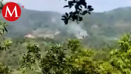 Ataque armado en Oxchuc, Chiapas, deja dos heridos y viviendas quemadas