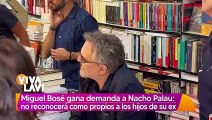 Miguel Bosé gana demanda a Nacho Palau