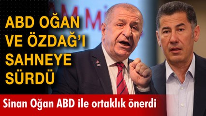 ABD Ümit Özdağ ve Sinan Oğan'ı sahneye sürdü