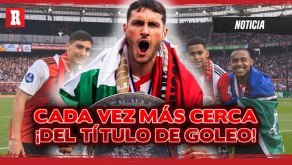 FEYENOORD apoyará a Santi Giménez en su INCURSIÓN hacia el TÍTULO DE GOLEO