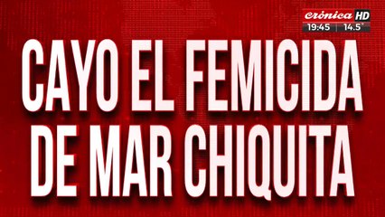 Detuvieron al remisero femicida de Mar Chiquita