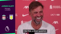 Klopp laughs off questions about transfer targets