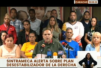 Sintrameca alerta sobre plan desestabilizador de la derecha en el Metro de Caracas