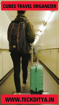 Travel Smarter, Not Harder: Discover the Magic of Cubes Travel Organizer ✈️