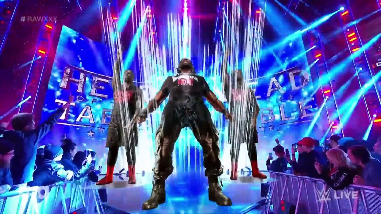 Roman Reigns Entrance on Raw is XXX: WWE Raw, Jan. 23, 2023