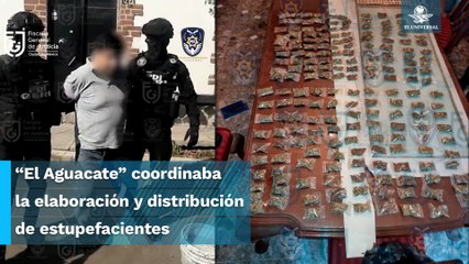 Detienen a “El Aguacate”, presunto integrante y operador de La Unión Tepito