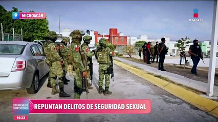 Delitos de seguridad sexual repuntan en Michoacán