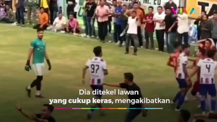 Tarkam Makan Korban, Akhirul Wadhan Cedera 'Patah bambu'