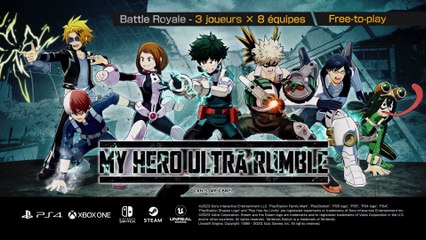 My Hero Ultra Rumble - Bande-annonce de la bêta ouverte