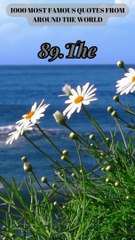 89-92Thoughts to Treasure: Few Second Quotes That Leave a Lasting Impression!#ENJOY!