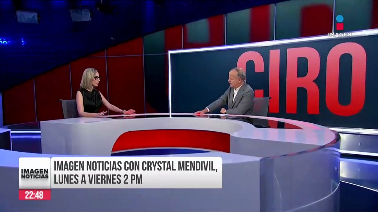 Imagen Noticias con Crystal Mendivil de lunes a viernes a las 2:00 pm