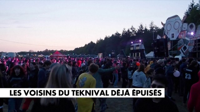 Les voisins du Teknival déjà épuisés
