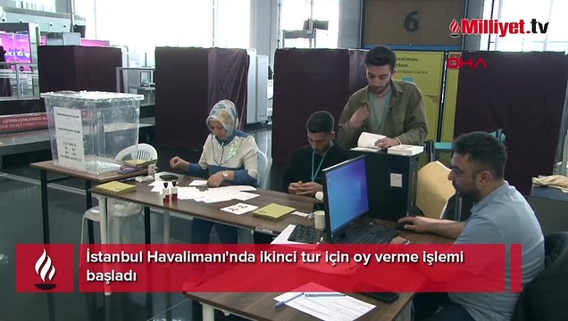 Cumhurbaşkanı Seçimi ikinci turu için sınır kapılarında oy verme işlemi başladı
