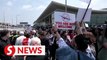 Thousands protest in Tbilisi as Russia-Georgia direct flights resume after four years