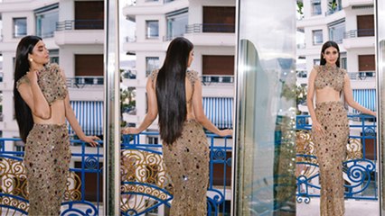 Cannes 2023 Red Carpet: Diana Penty Glitter Dress Look Viral, Watch Video । Boldsky