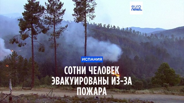 Лесной пожар в Испании: эвакуировано более 700 человек