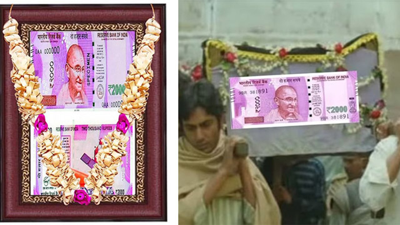 2000 Rupees Currency Note Ban Funny Memes Viral...