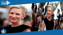 Cannes 2023 : Cate Blanchett marque le coup en robe cape, ce détail capillaire hyper tendance qui fa