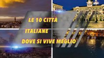 Le 10 città italiane dove si vive meglio