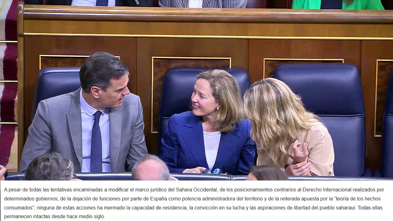 El Frente Polisario acusa a España de "dejación de funciones" respecto al Sáhara Occidental