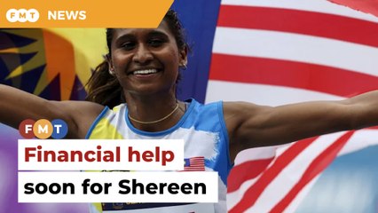 Financial woes could end soon for record-breaker Shereen