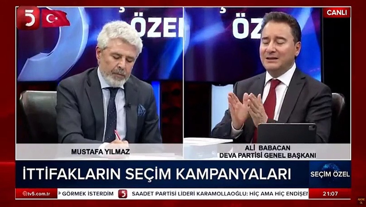 Ali Babacan: ''Cumhur İttifakı ile çalışmaya hazırız''