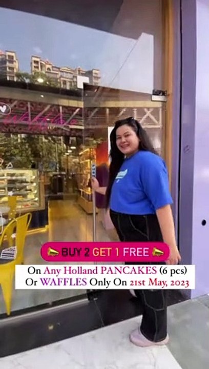 Buy 2 and get 1 free on holland pan cakes in Mumbai.