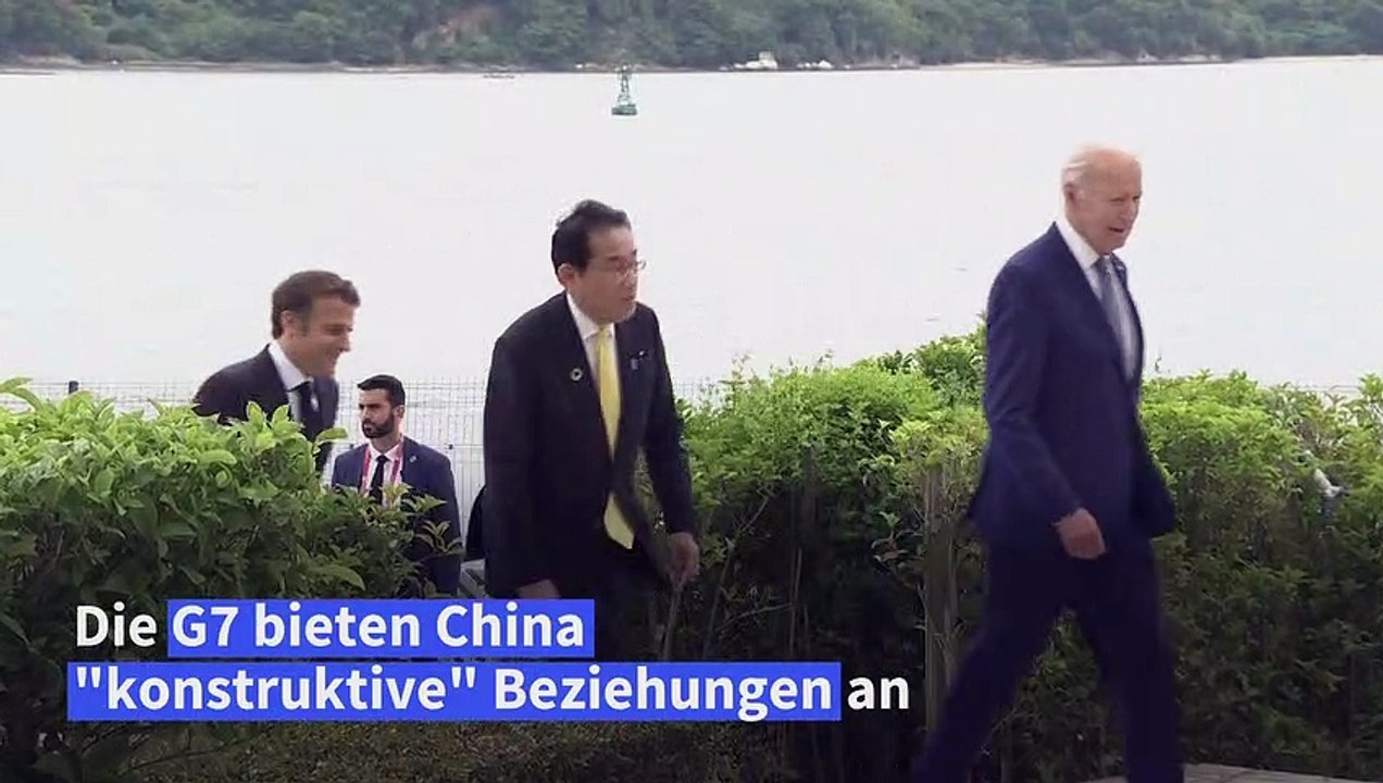G7 bieten China 'konstruktive' Beziehungen an – unter Bedingungen