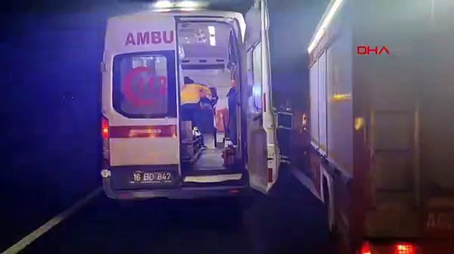 Otomobil, TIR’a arkadan çarptı: 1 ölü, 1 yaralı