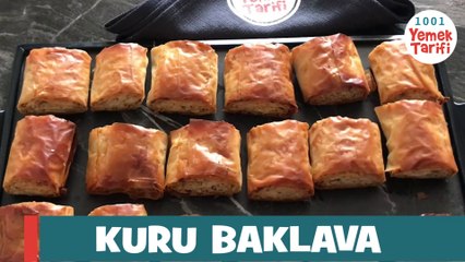 ✅YUFKADAN: KURU BAKLAVA TARİFİ
