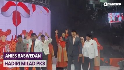 Hadiri Puncak Milad ke-21 PKS, Anies Diteriaki 'Presiden'