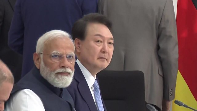 尹, G7서 식량 위기국 지원 강화 ...매년 10만 톤 지원 약속 / YTN