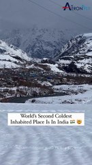 Download Video: World's Second Coldest Inhabited Places Is in India | AeronFly | Make Your Safar Suhana | Flights Booking with Aeronfly