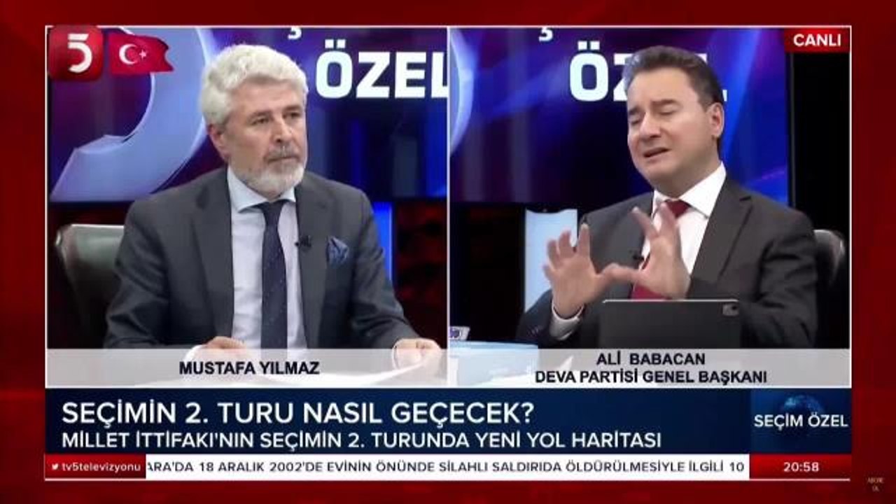 DEVA Partisi Genel Başkanı Ali Babacan: 'Cumhur İttifakı ile Anayasa Değişikliği İçin Çalışmaya Hazırız'