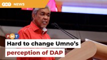 Not easy to erase Umno members’ hatred for DAP, says Zahid
