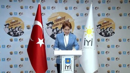 Meral Akşener: Seçimde Kadınların, Çocukların, Gençlerin Hakkını Koruyup İyileştirmek İsteyeceksiniz