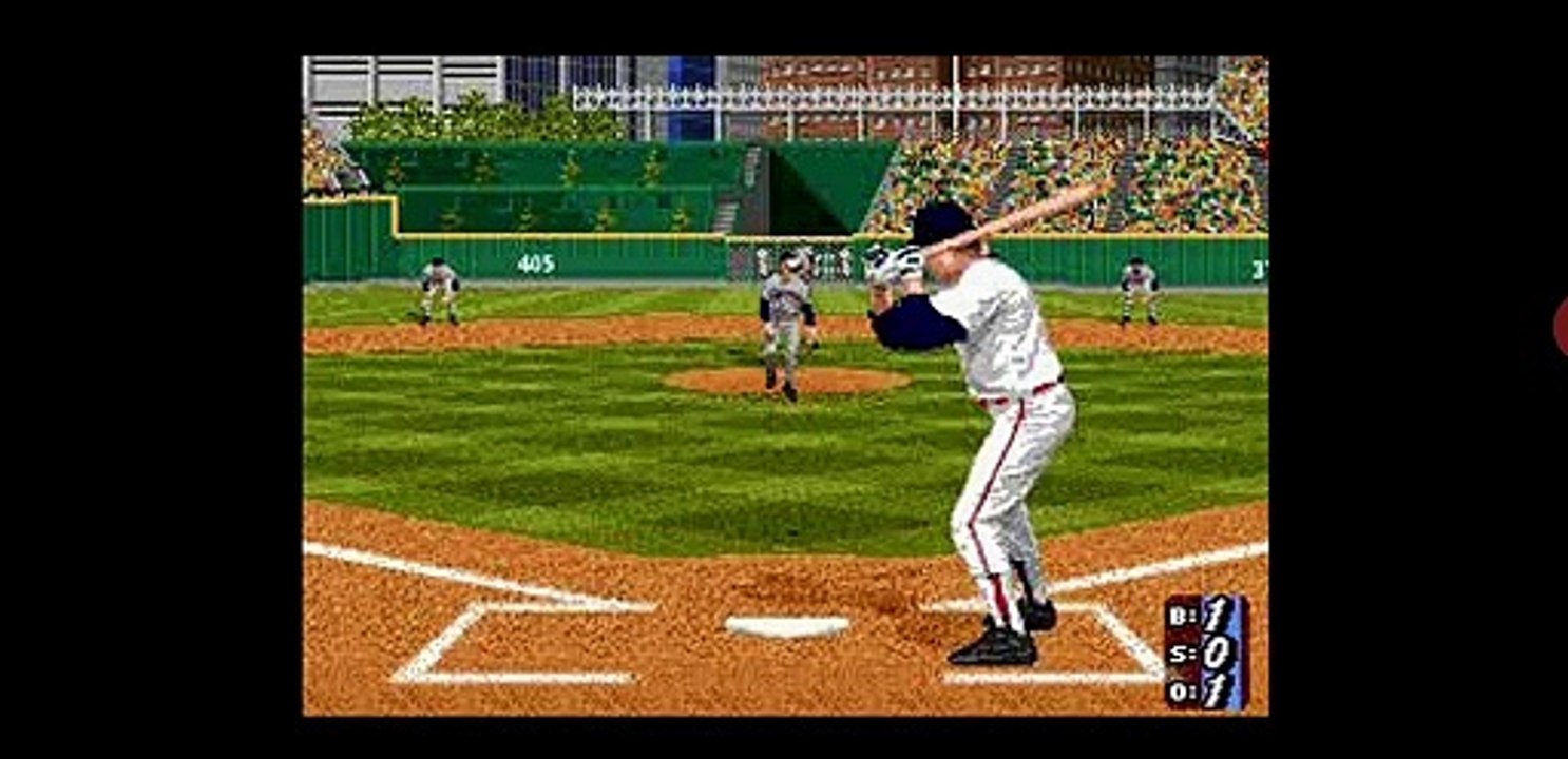Hardball 5 baseball game PS1 1996 in 2020 cool INTRO and first minute of gameplay