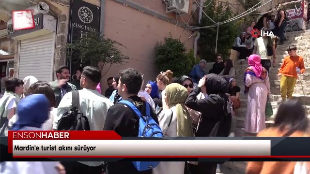 Mardin'e turist akını sürüyor