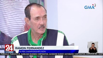 Former basketball star Ramon Fernandez, inilunsad ang 2nd series ng kaniyang basketball memorabilia cards para sa kaniyang adbokasiya | 24 Oras Weekend