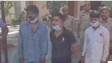 फिरोजाबाद: पुलिस और बदमाशों में मुठभेड़, लूटे हुए माल के साथ तीन शातिर गिरफ्तार