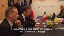 Macron: la présence de Zelensky au G7 