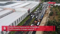 Yapımı 60 günde tamamlandı! Defne Devlet Hastanesi'nin açılışını yarın Cumhurbaşkanı Erdoğan yapacak